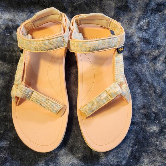 NEW Teva Hurricane XLT 2 sandals Summer Patchwork Sand Men’s 7